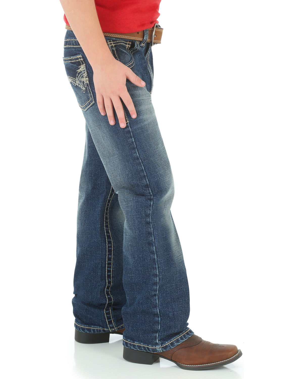 wrangler vintage rinsed black high rise bootcut flare