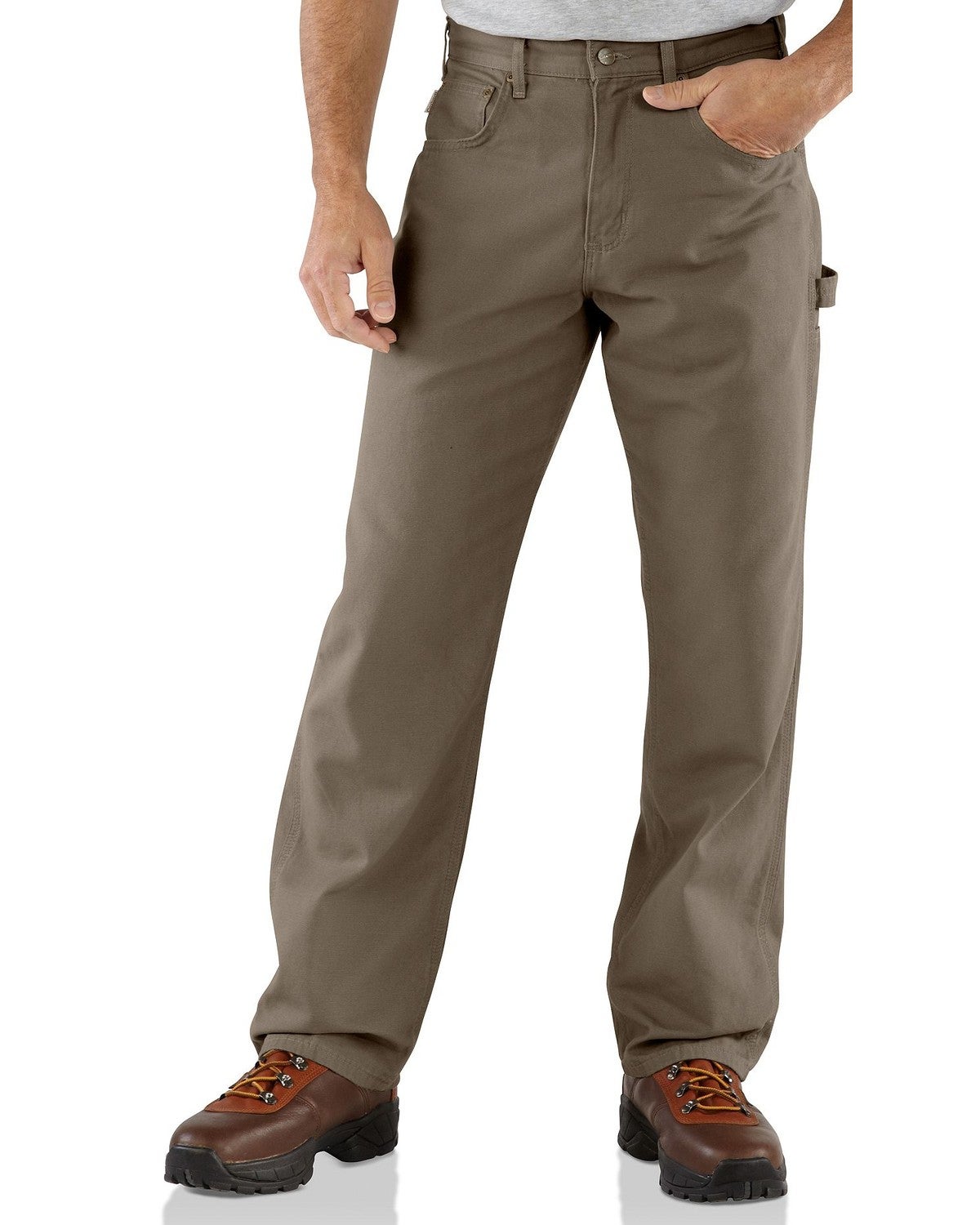 canvas carpenter pants with gapflex