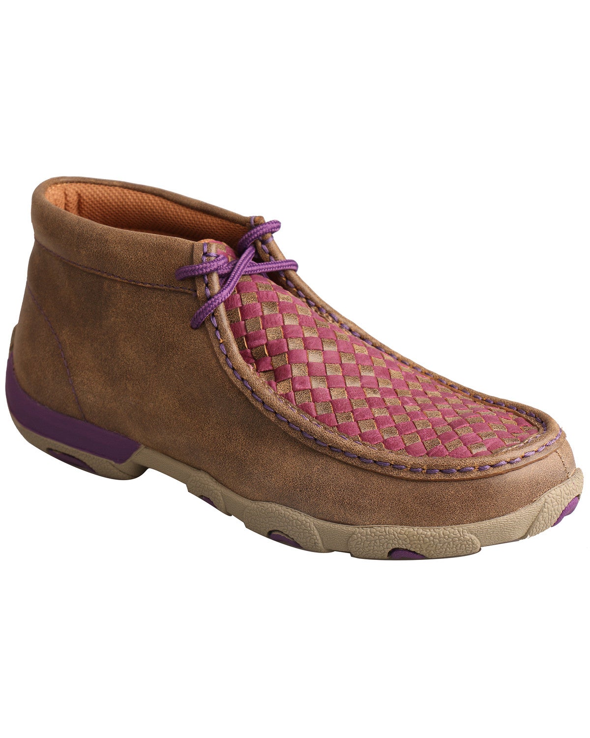 Twisted x women's driving mocs purple Outlet