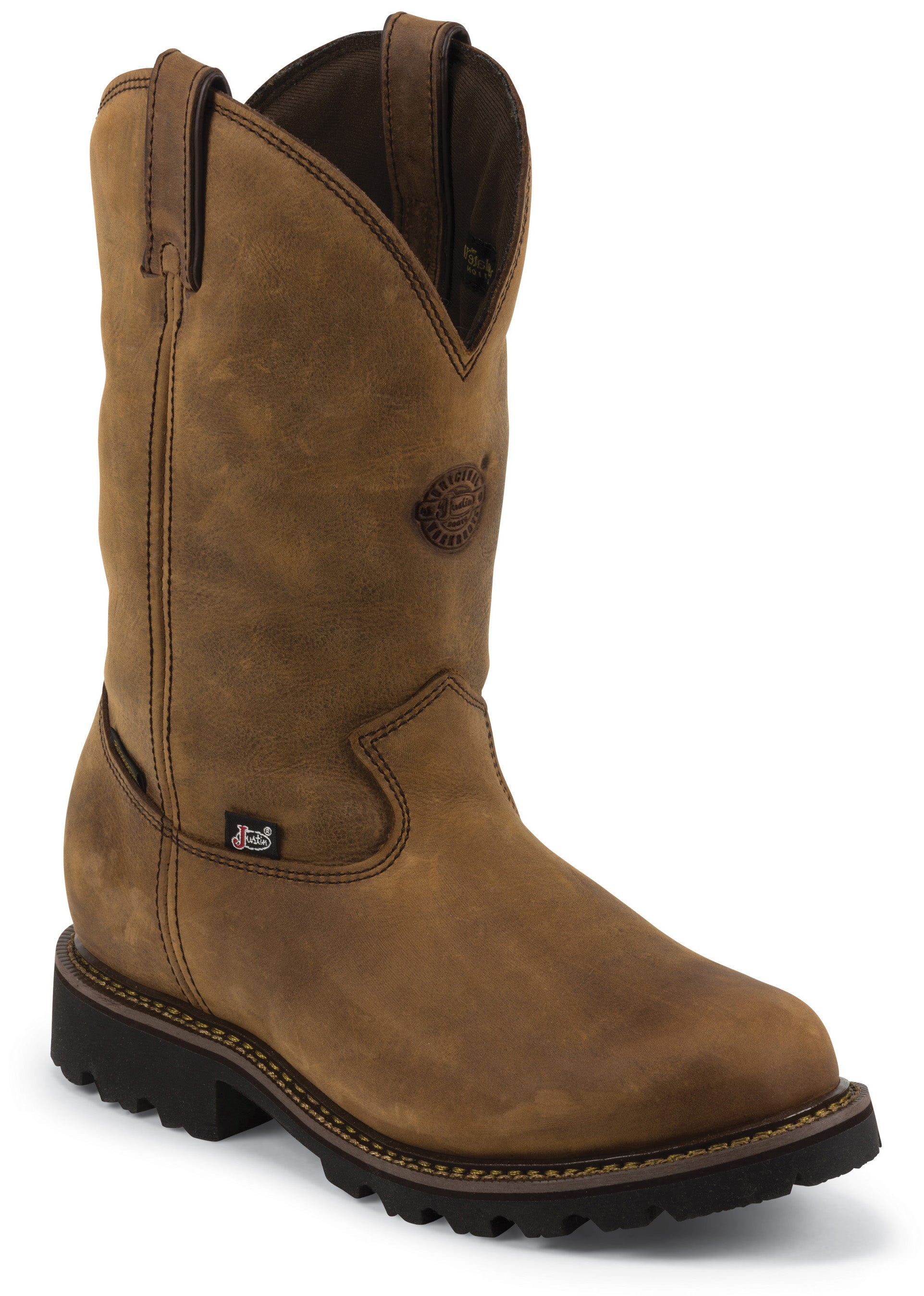 justin insulated work boots