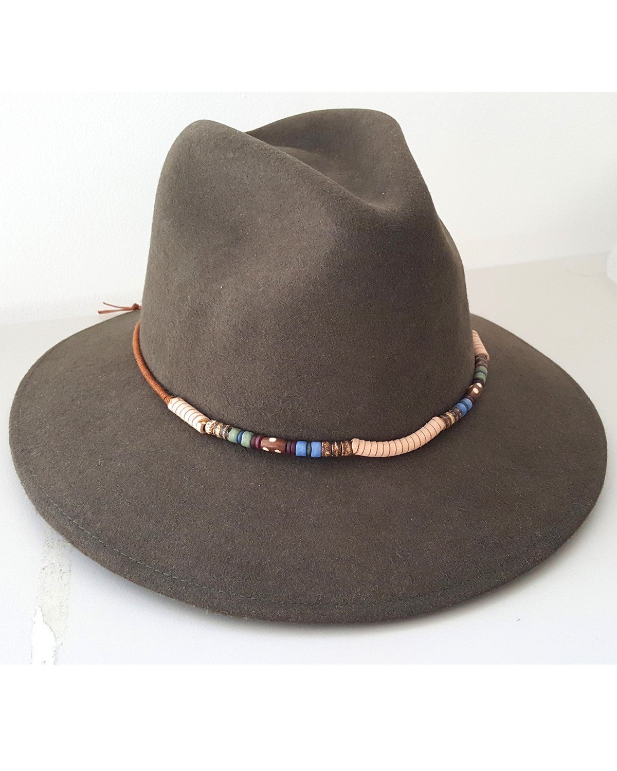 short brim cowboy hat
