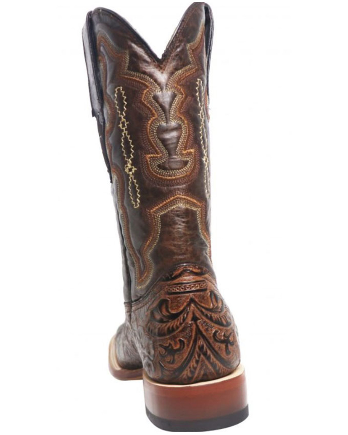hand tooled boots men's