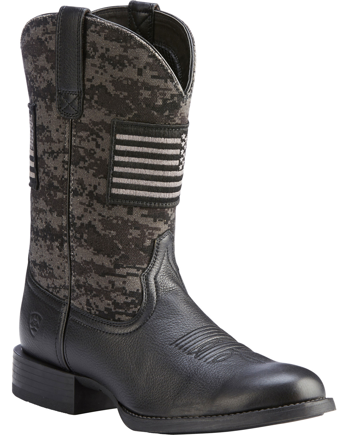 ariat camo cowboy boots