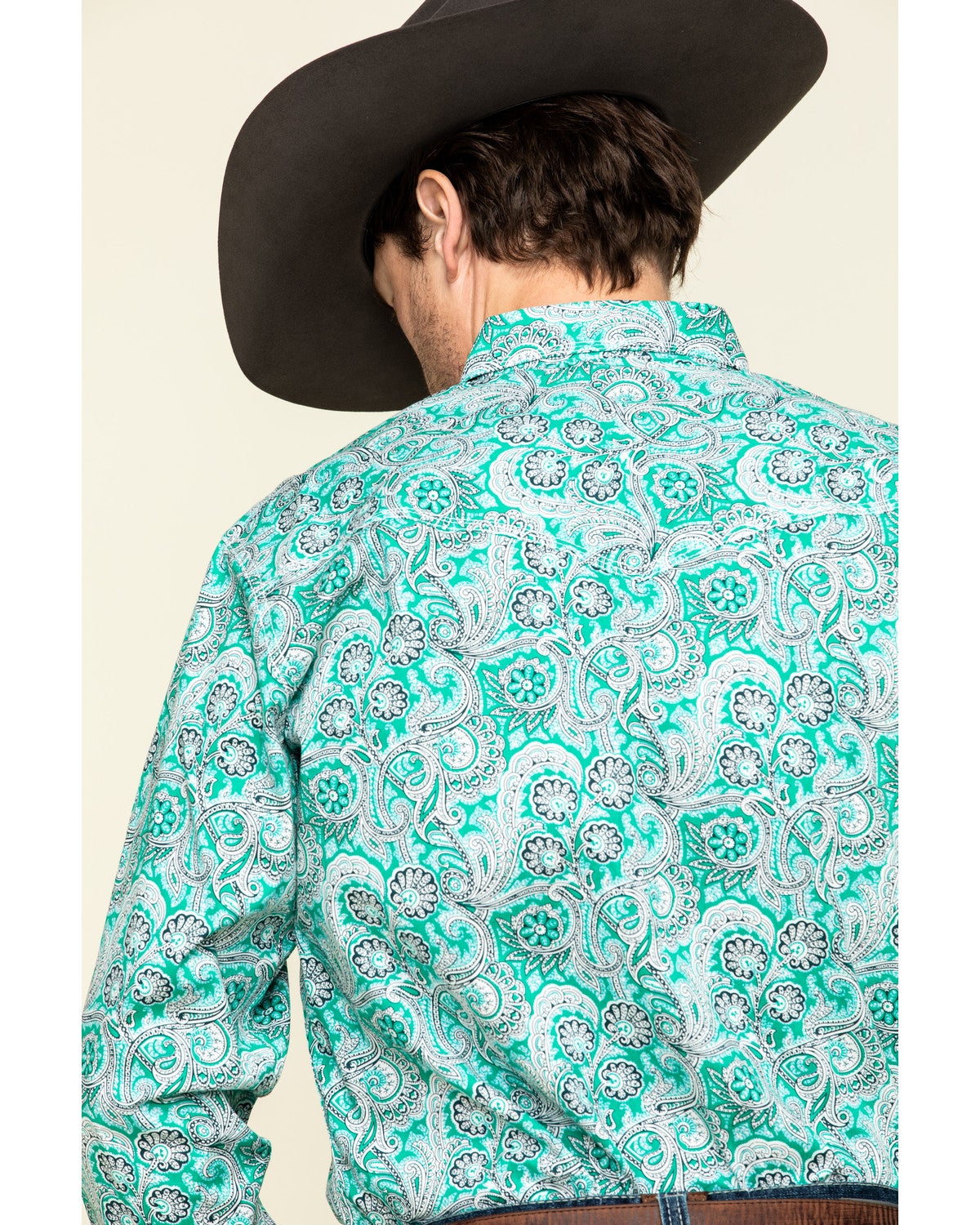 wrangler paisley shirt