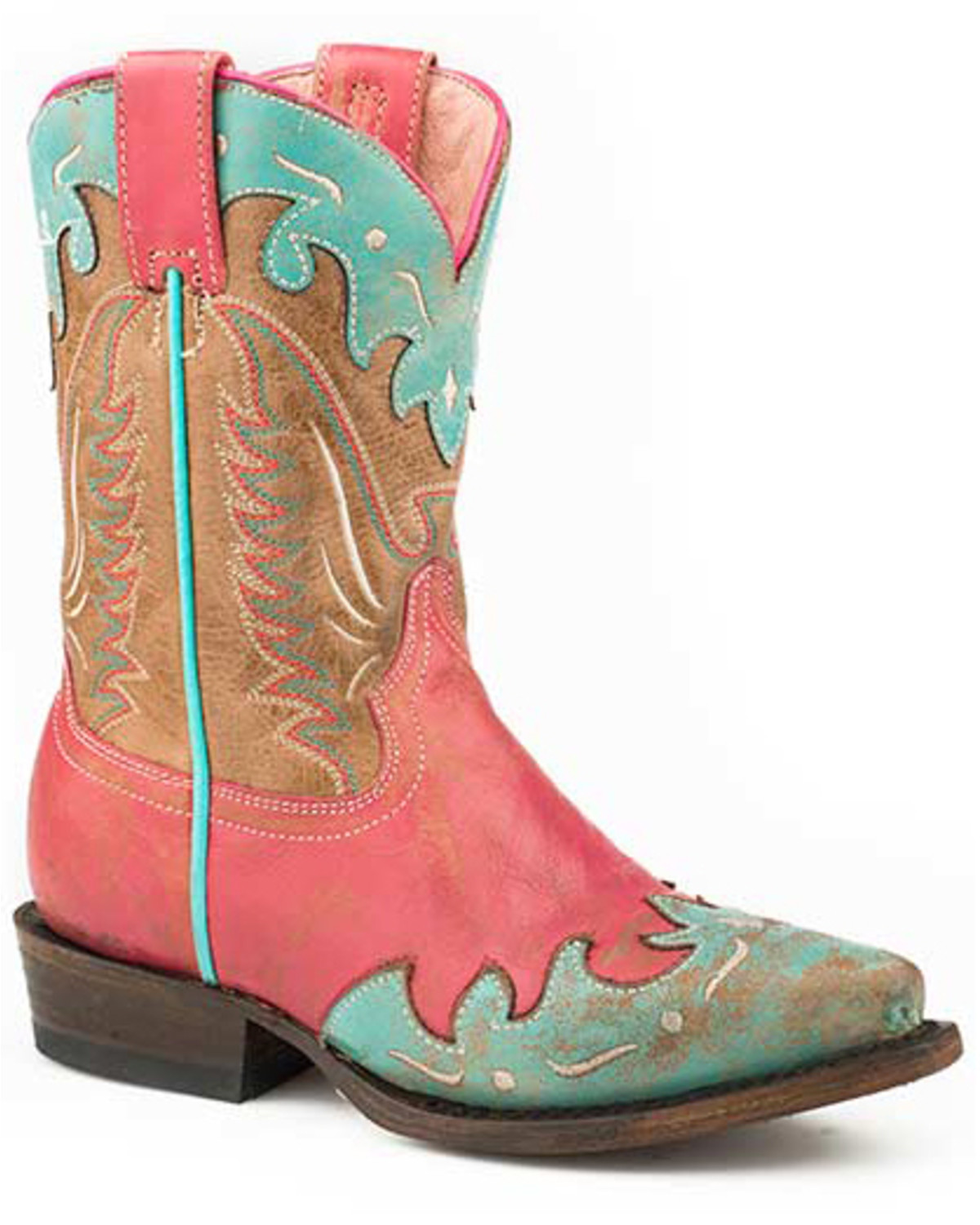 wingtip cowboy boots