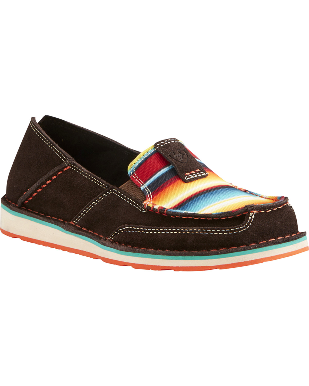 Ariat Women's Chocolate Serape Stripe 