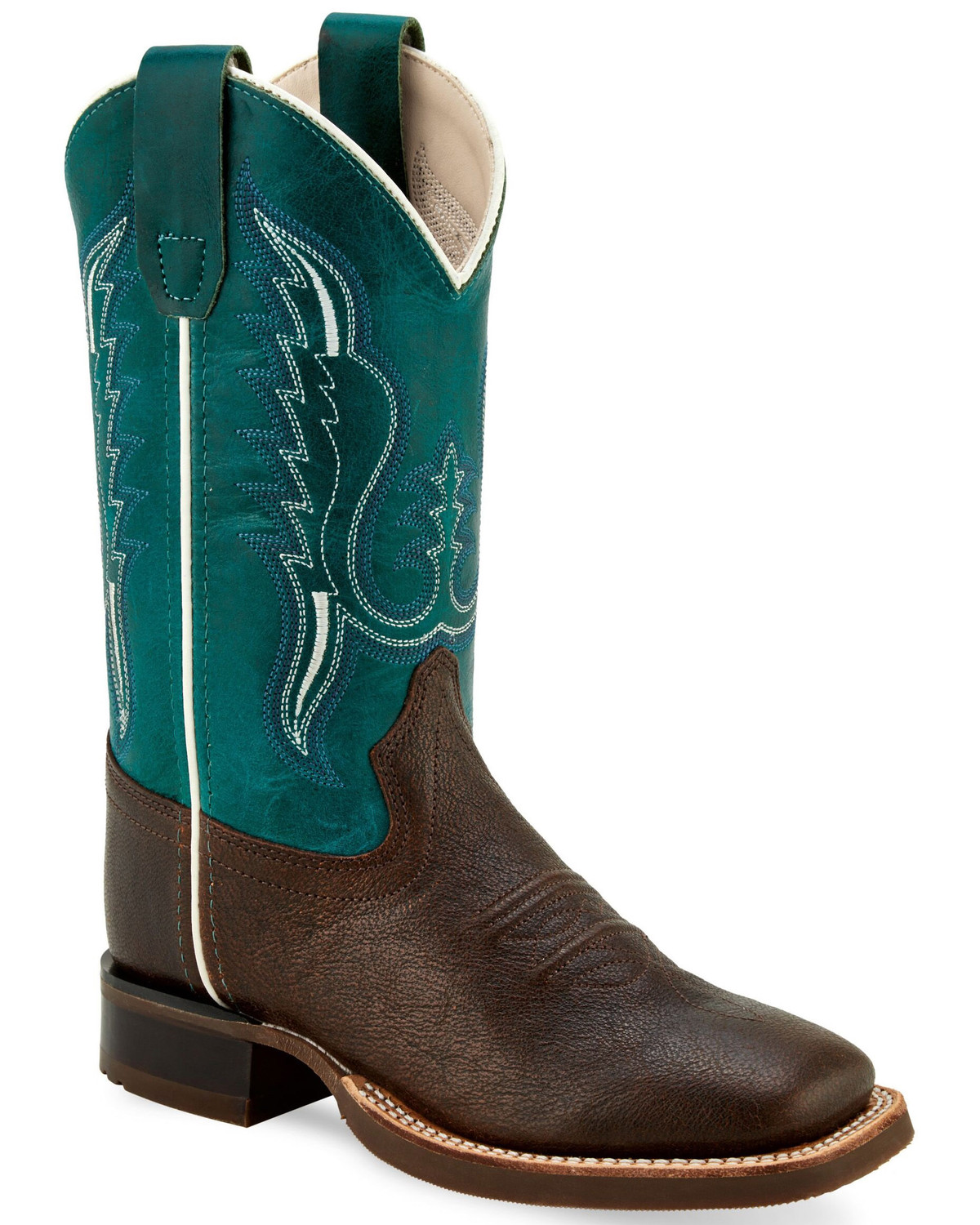 girls teal cowboy boots