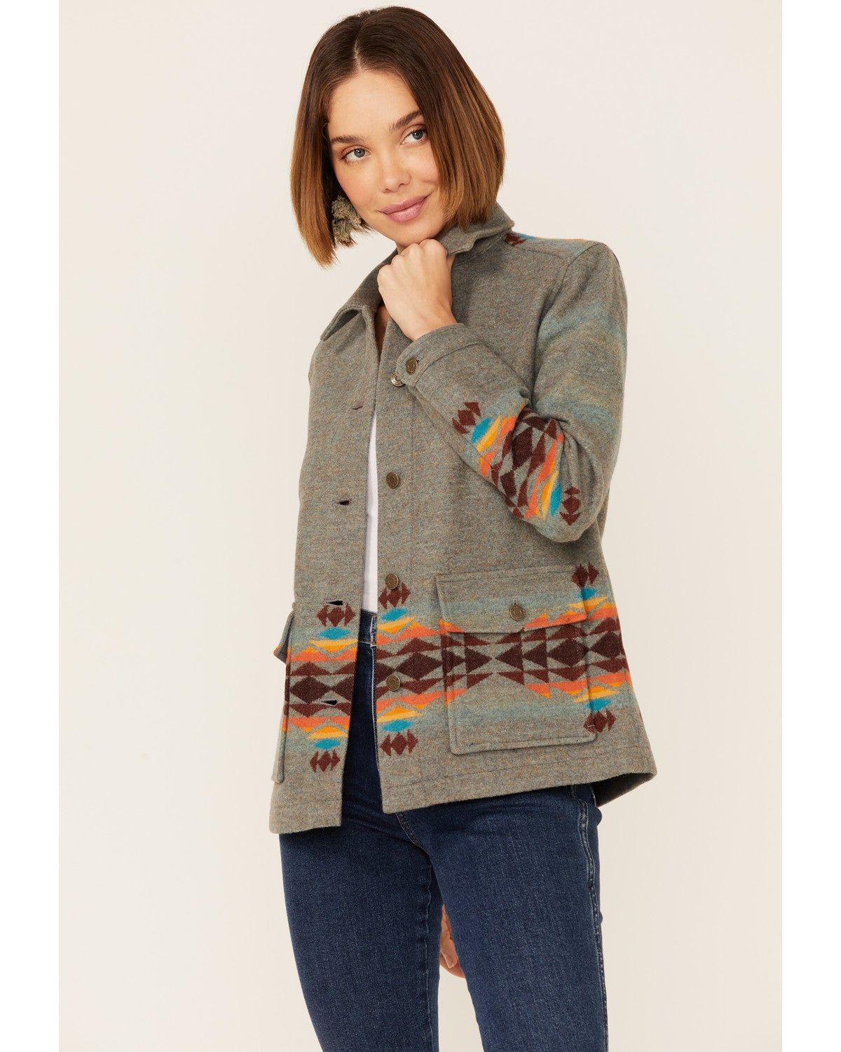 pendleton western horizons coat
