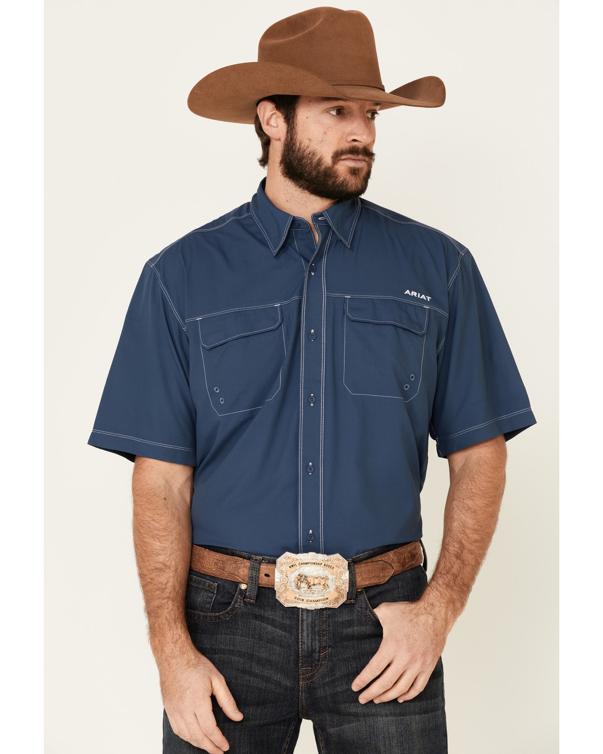 ariat short sleeve western shirts