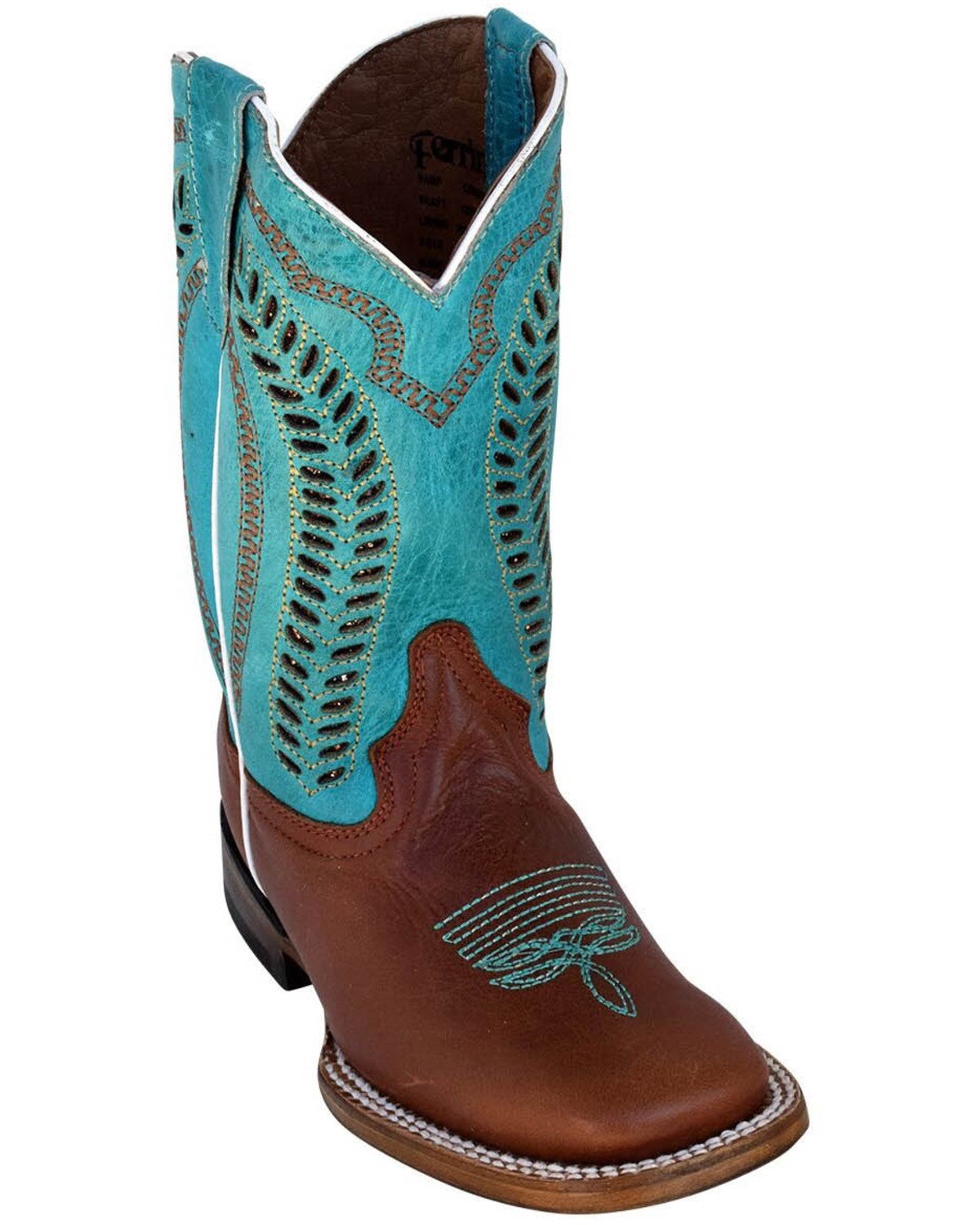 girls teal cowboy boots
