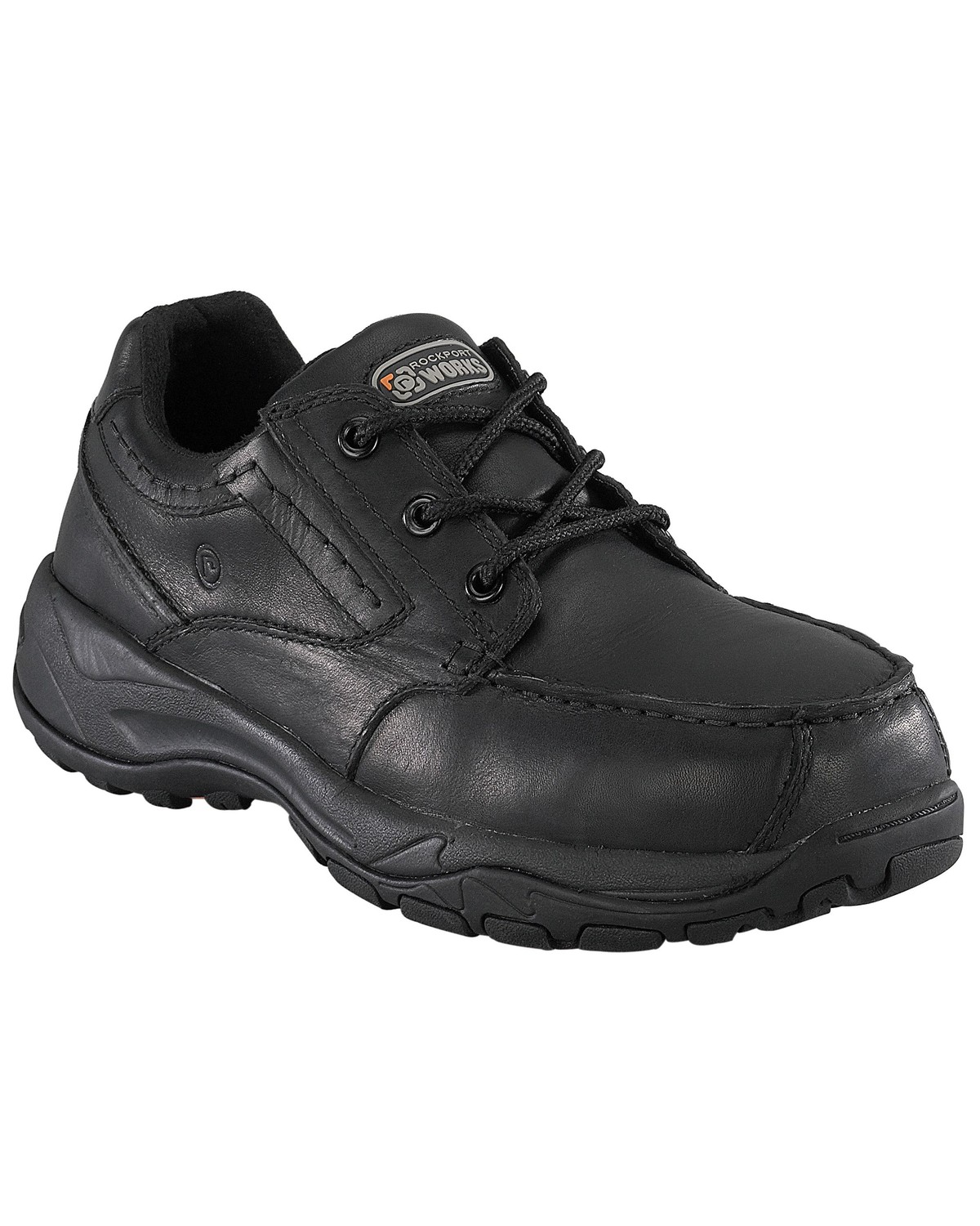 Rockport Works Extreme Light Casual 3 Eye Oxford Work Shoes