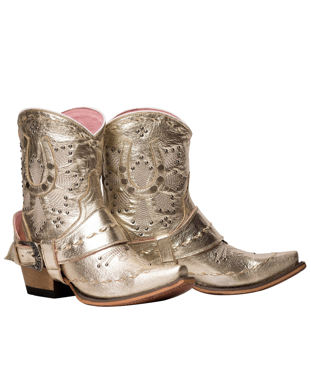 silver cowboy booties