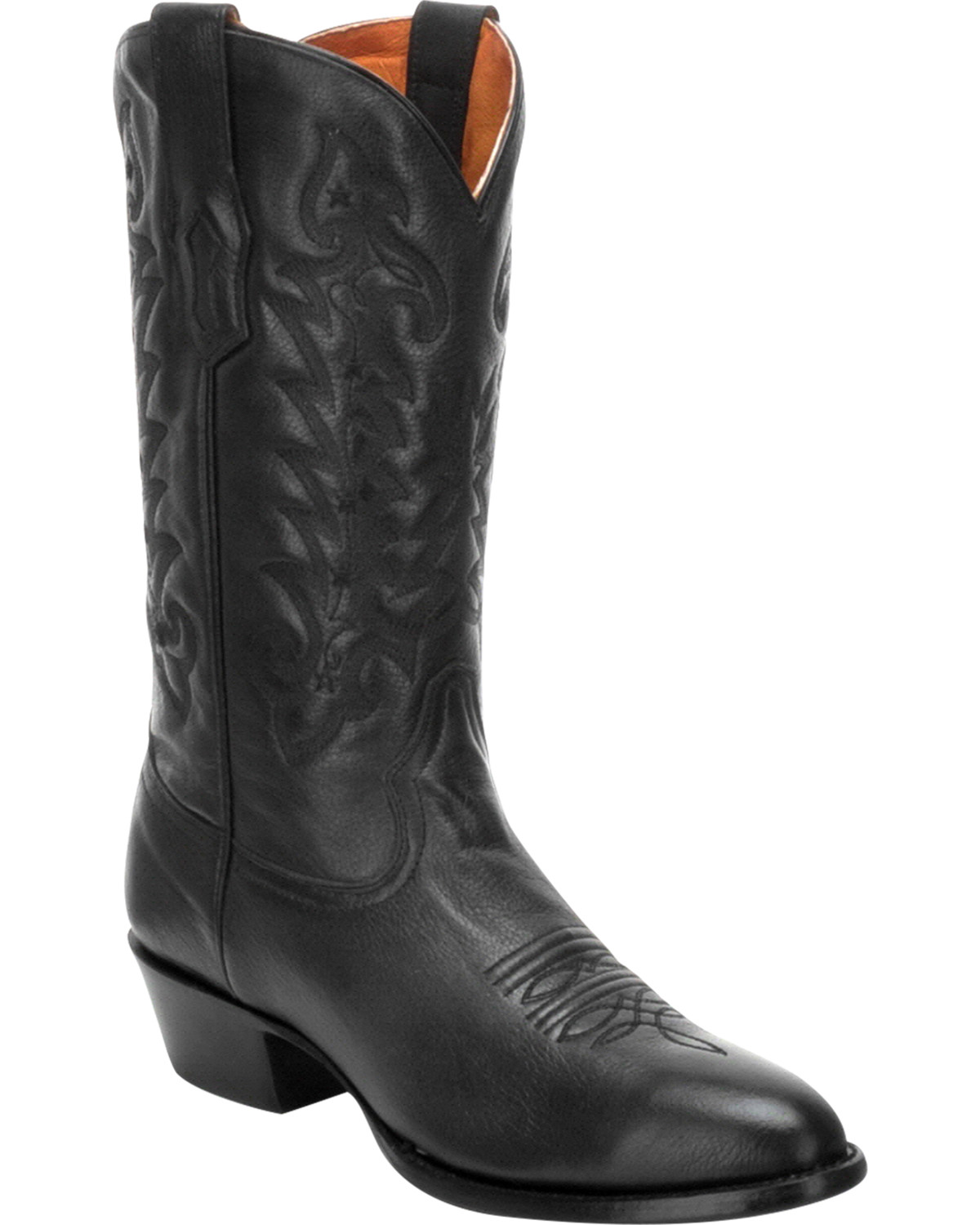 Corral Men's Black Comfort System Cowboy Boots - Medium Toe | Sheplers