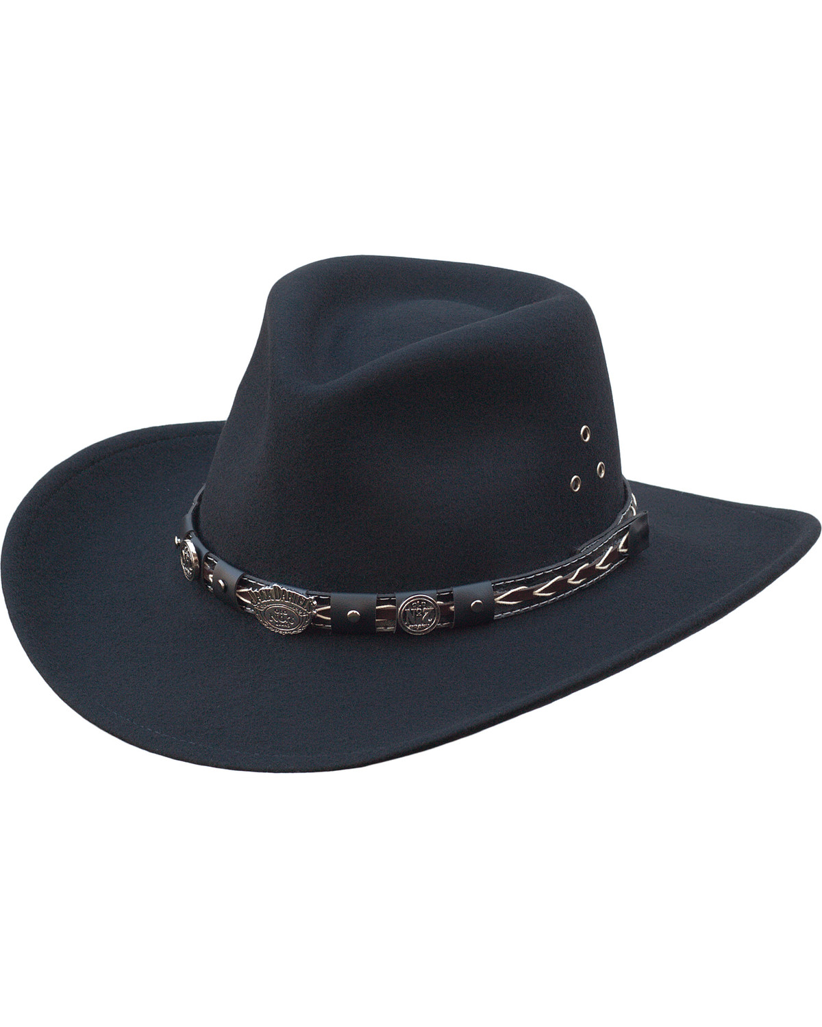 crushable wool cowboy hat