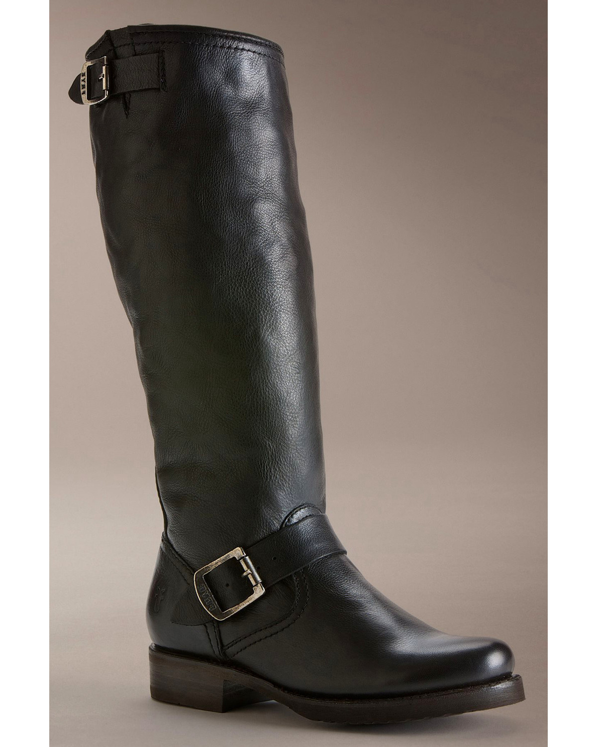 womens black frye boots