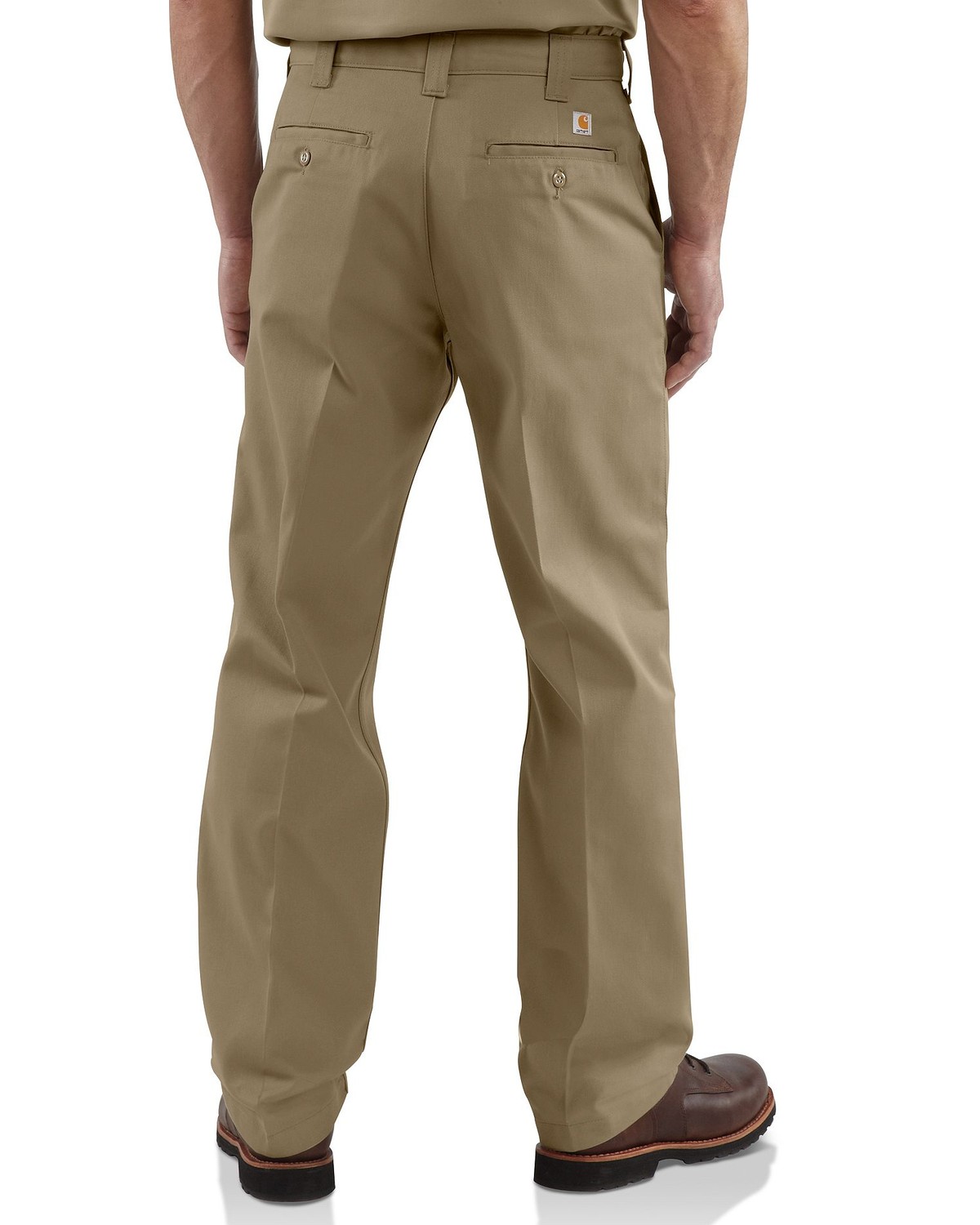 carhartt men's blended twill work chino pant b290