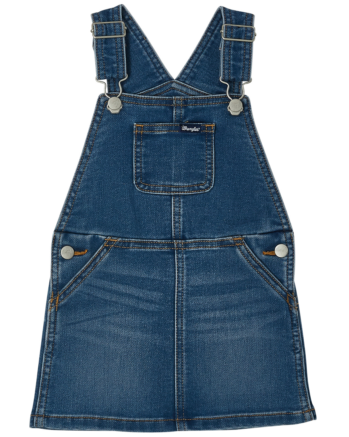 girls jean overall dress