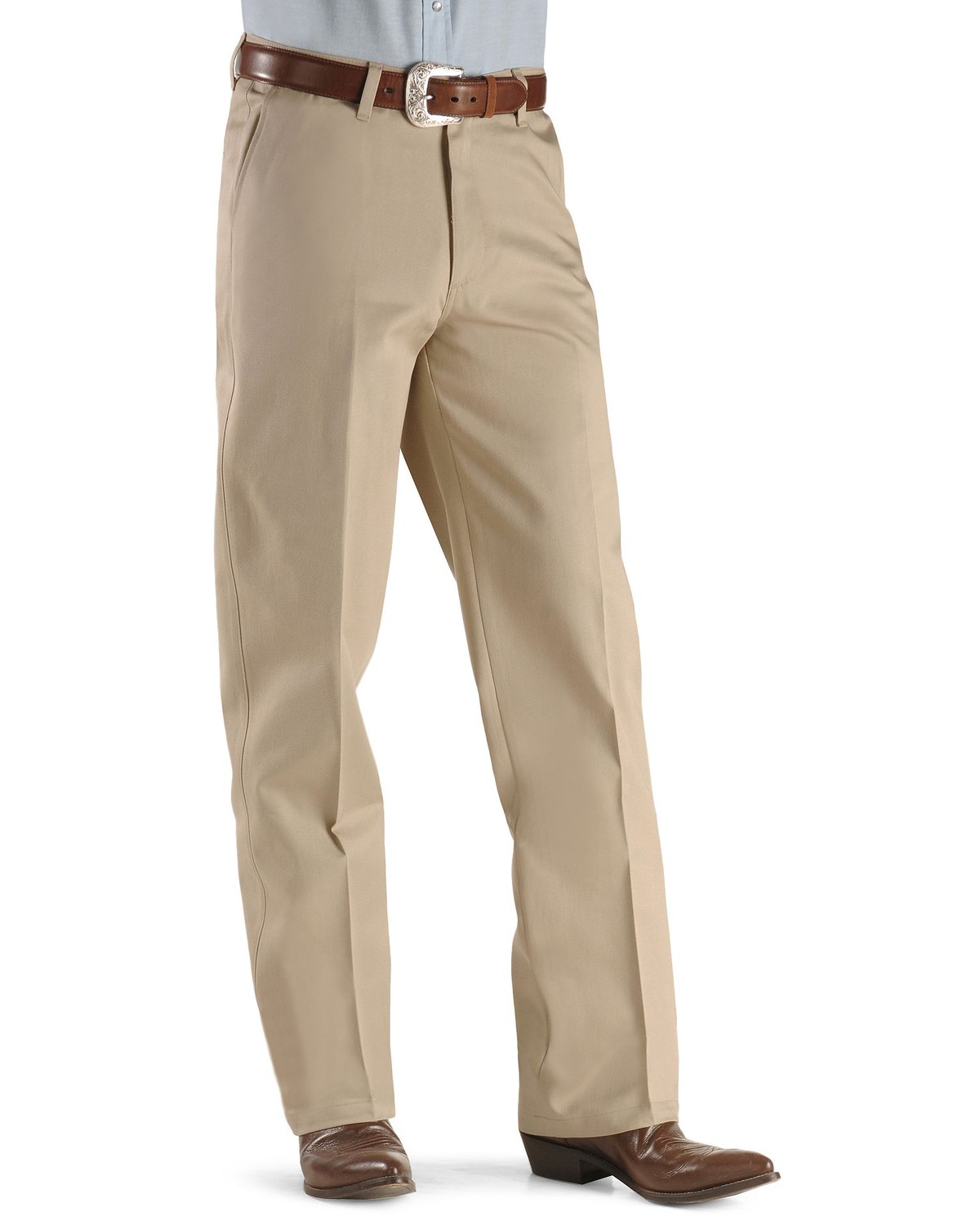 Wrangler Riata Flat Front Slacks | Sheplers