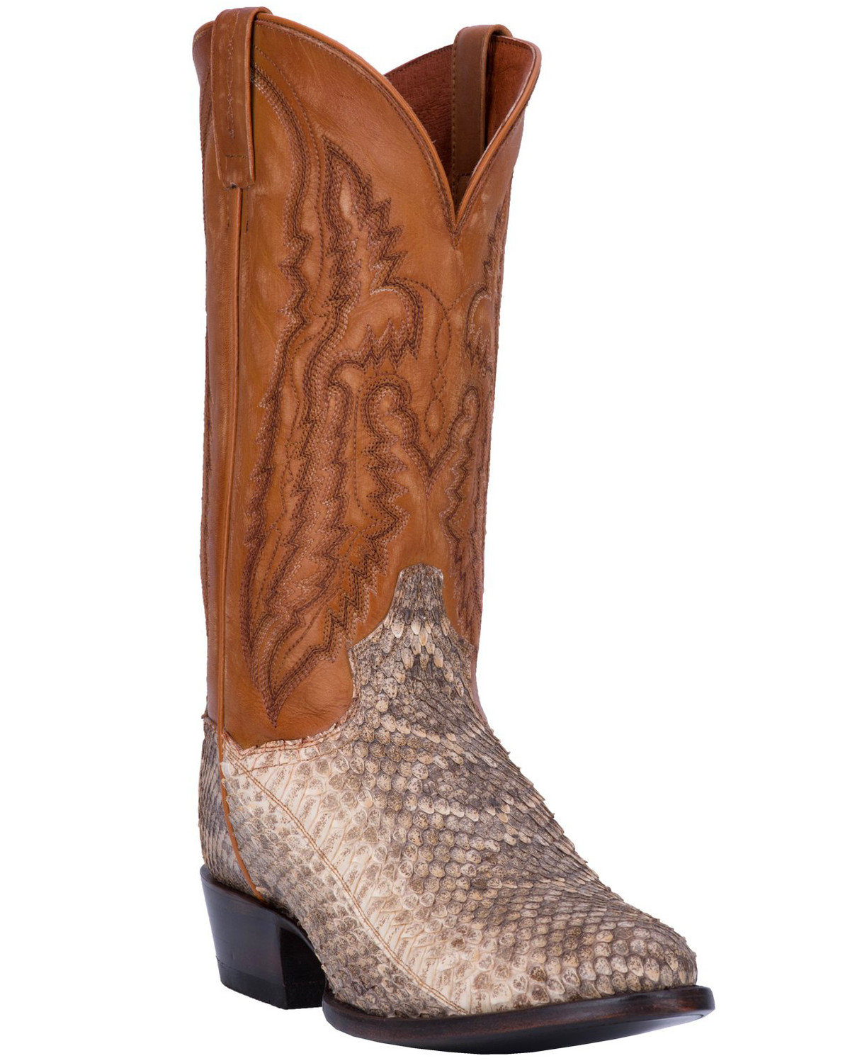 dan post snakeskin cowboy boots