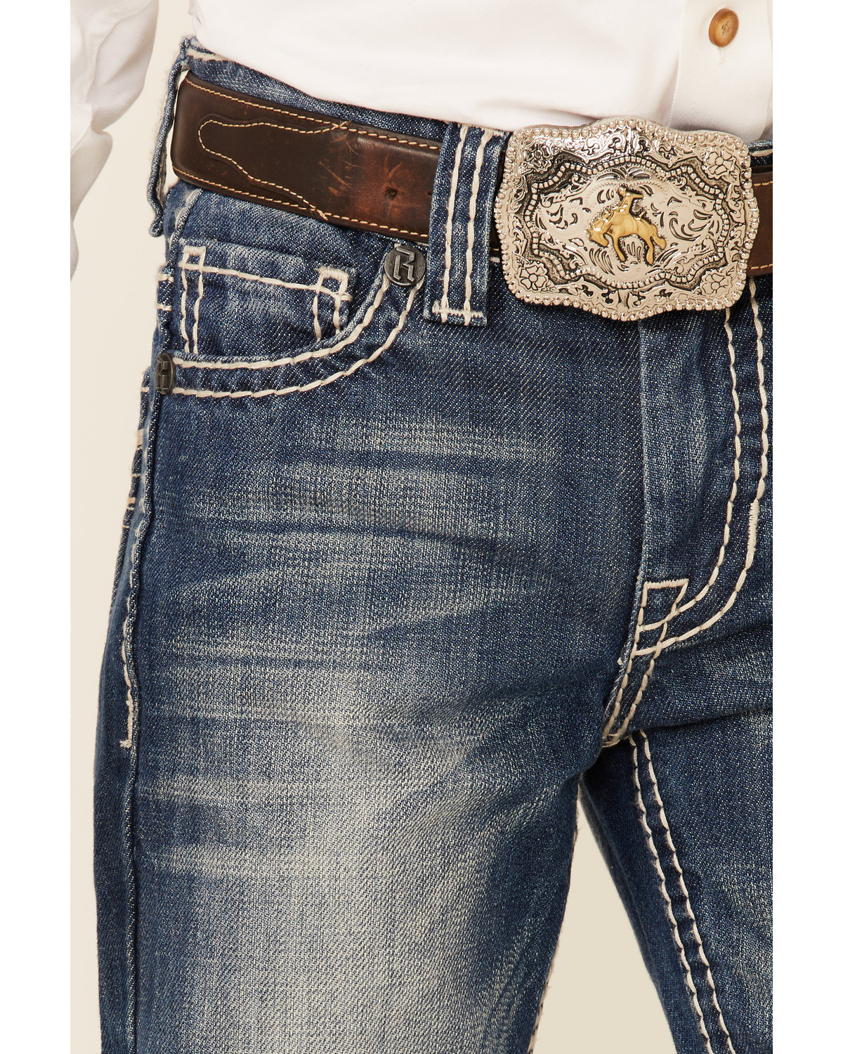 rock and roll cowboy jeans