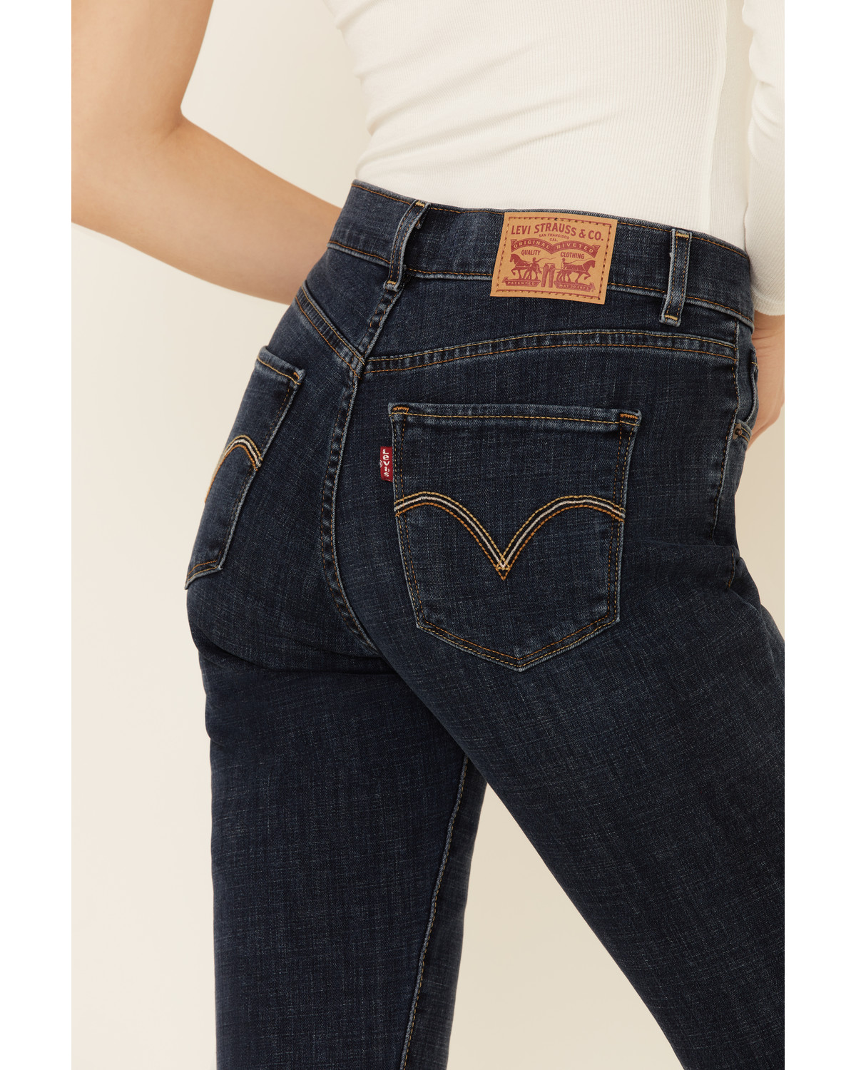 levis leather jeans