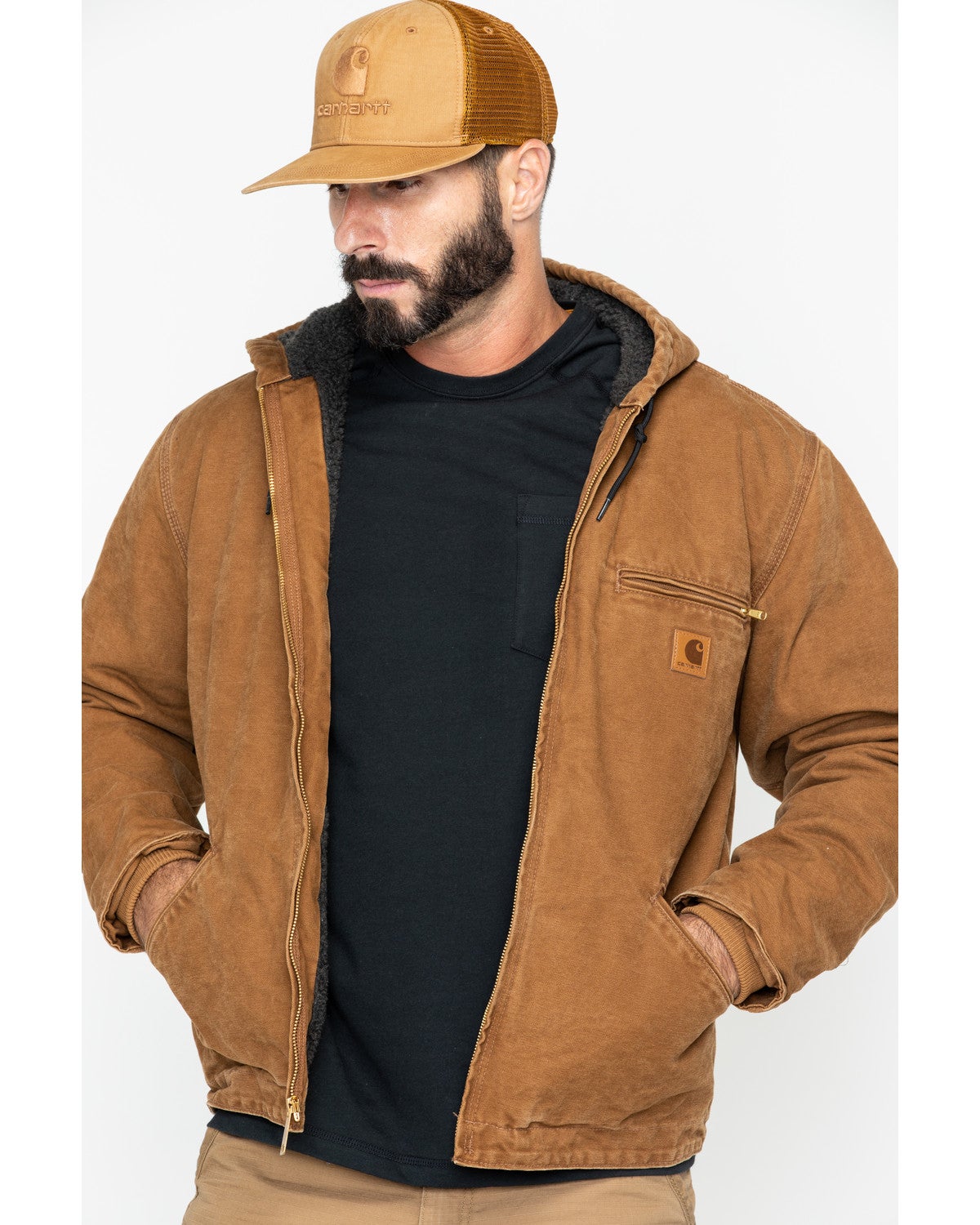 carhartt sandstone sierra jacket for ladies