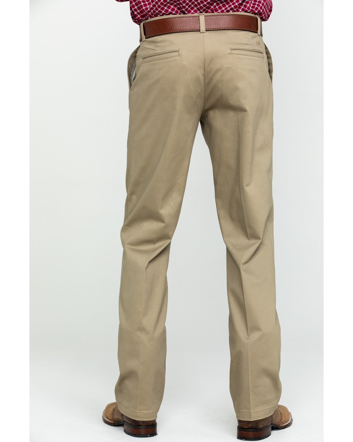 Wrangler Men's Khaki Casual Pleated 