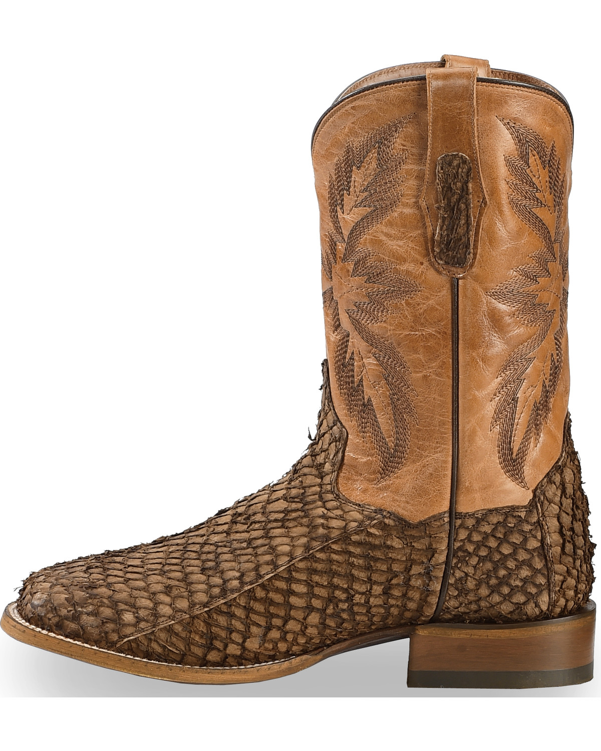 bass print boots