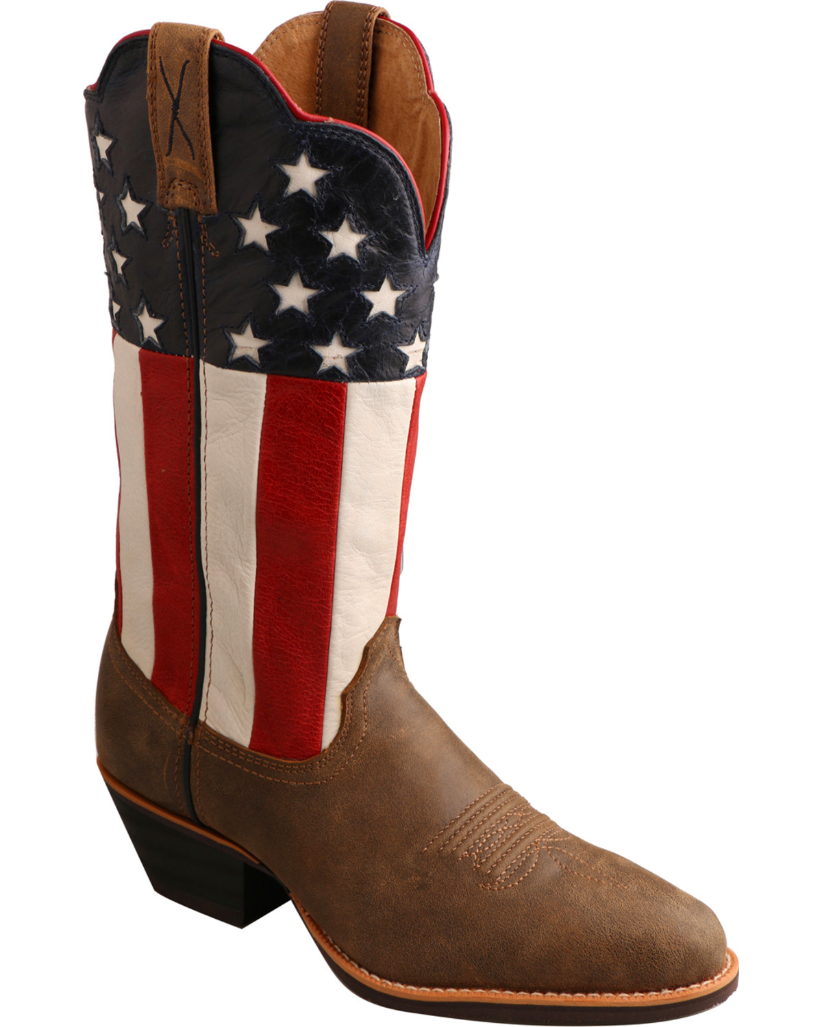 women's american flag ariat boots