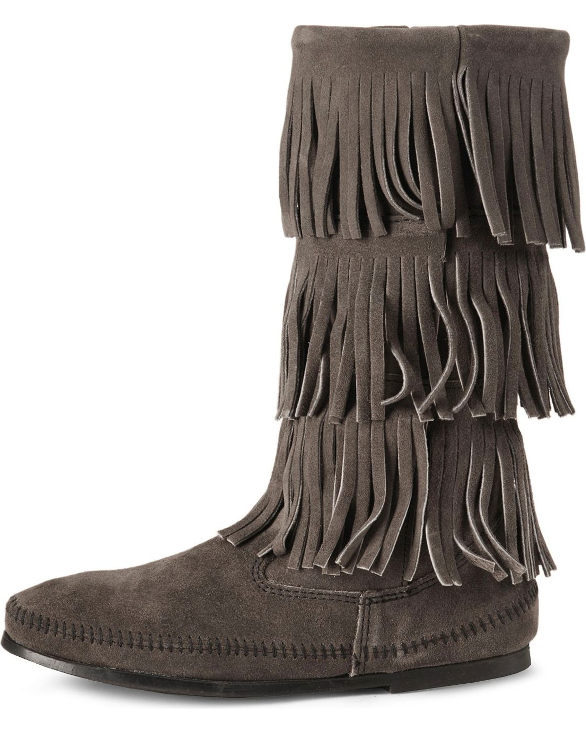 Minnetonka Tall Fringed Boots | Sheplers