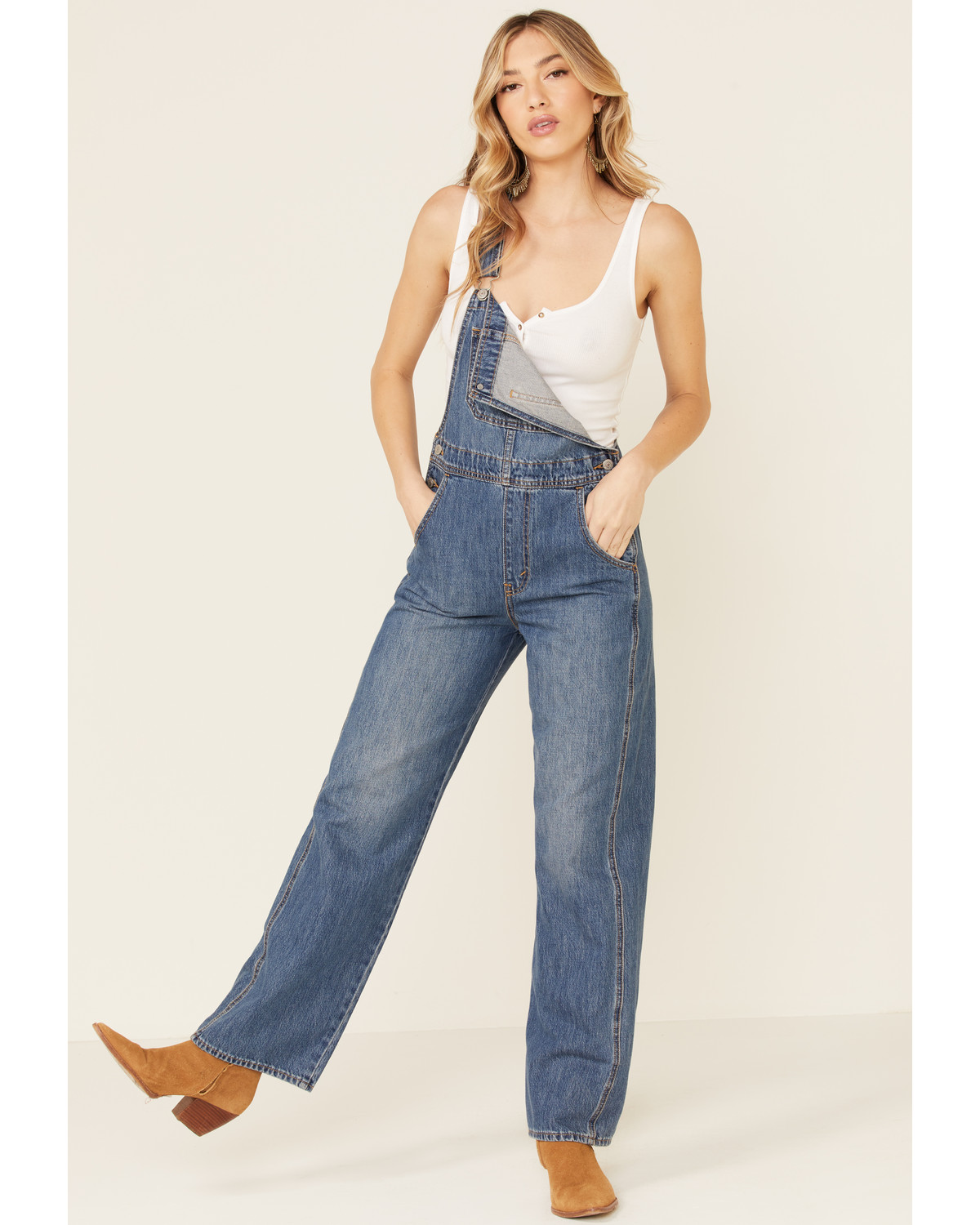 Levi's Women's In The Bag Utility Loose Overalls | Sheplers