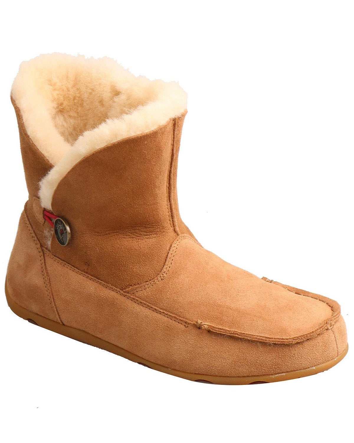 Twisted X Women S Tan Slipper Boots Moc Toe Sheplers