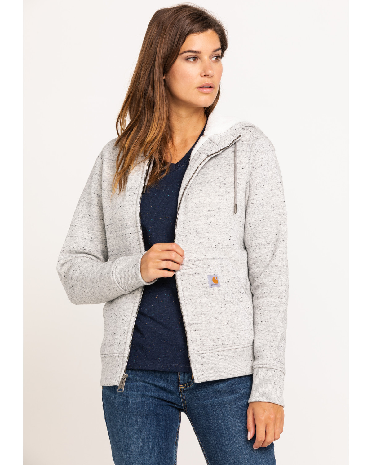 carhartt women's clarksburg sherpa lined hoodie