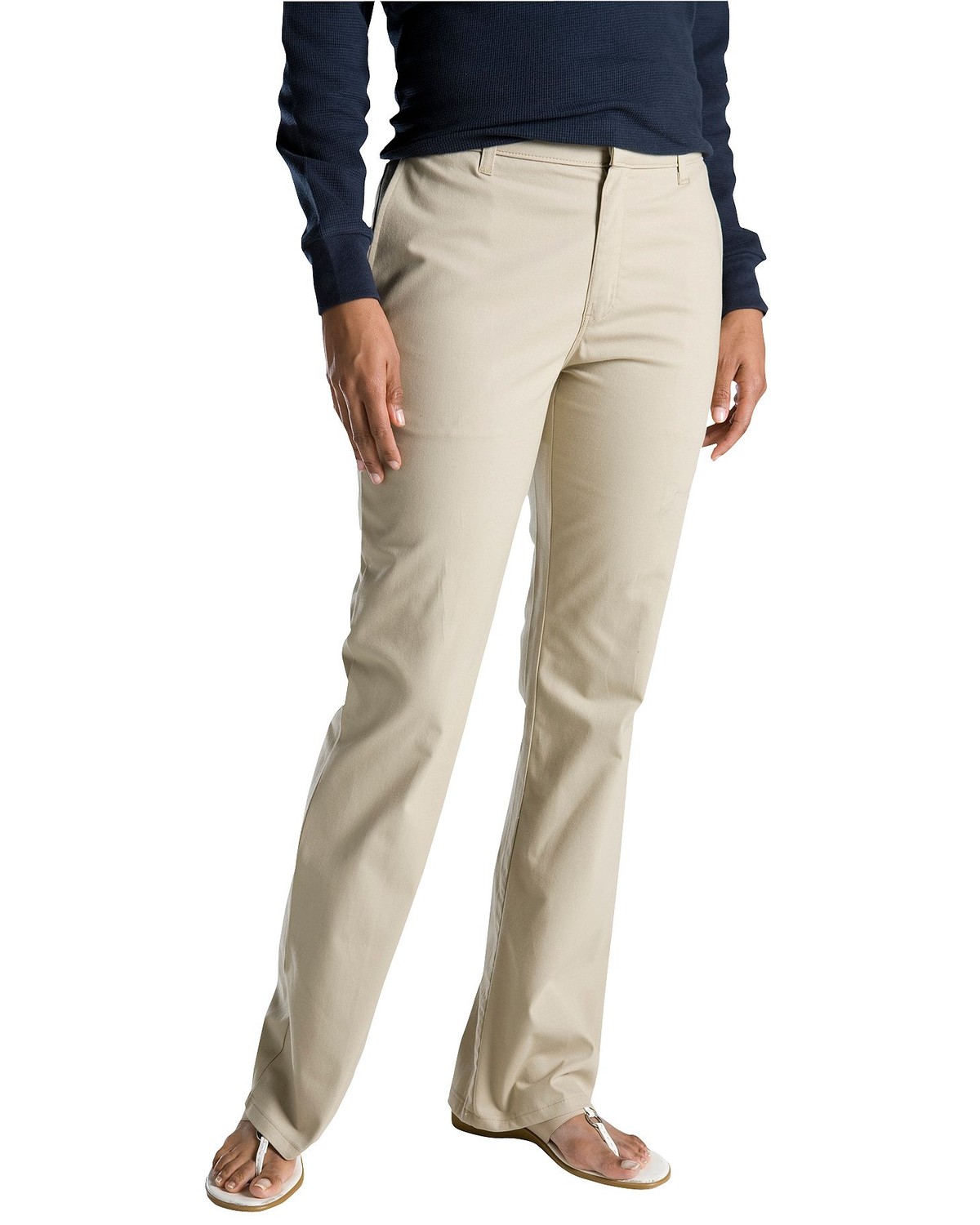Dickies Women's Flat Front Stretch Twill Pants | Sheplers