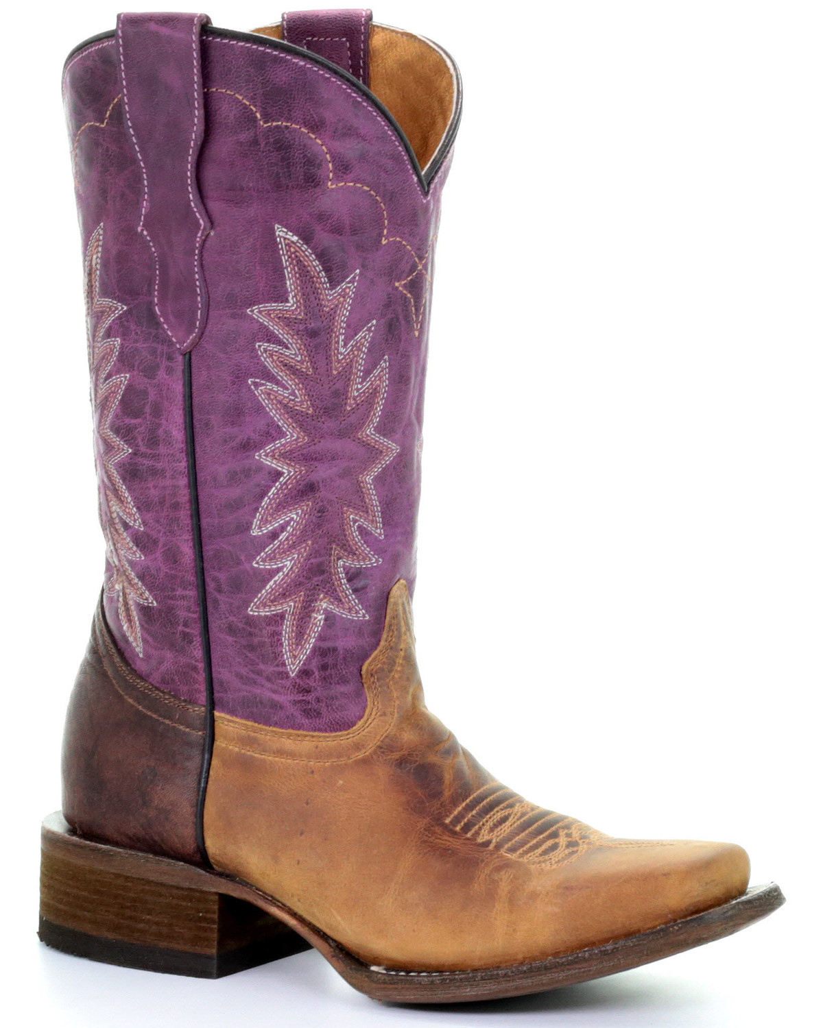 girls purple cowboy boots