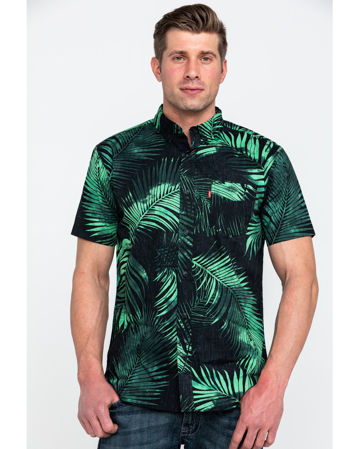 levis printed shirts