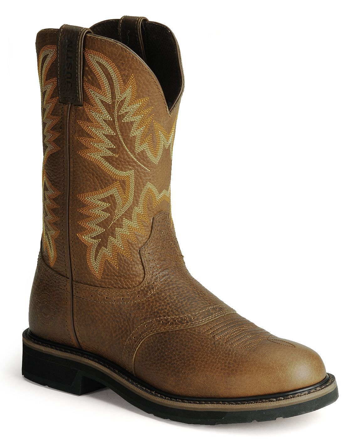 mens brown work boots