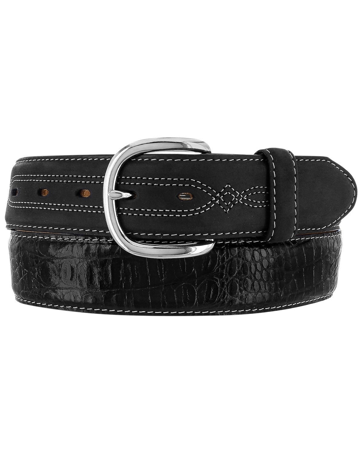 Tony Lama Men's Hidalgo Hornback Western Belt Sheplers