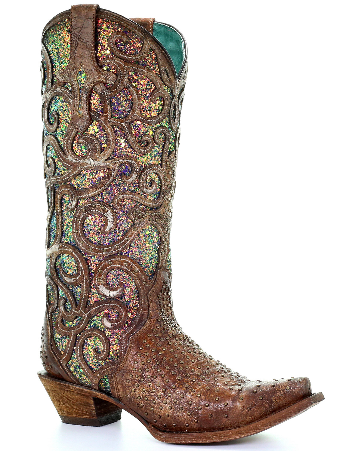 corral women's sequins inlay western boots