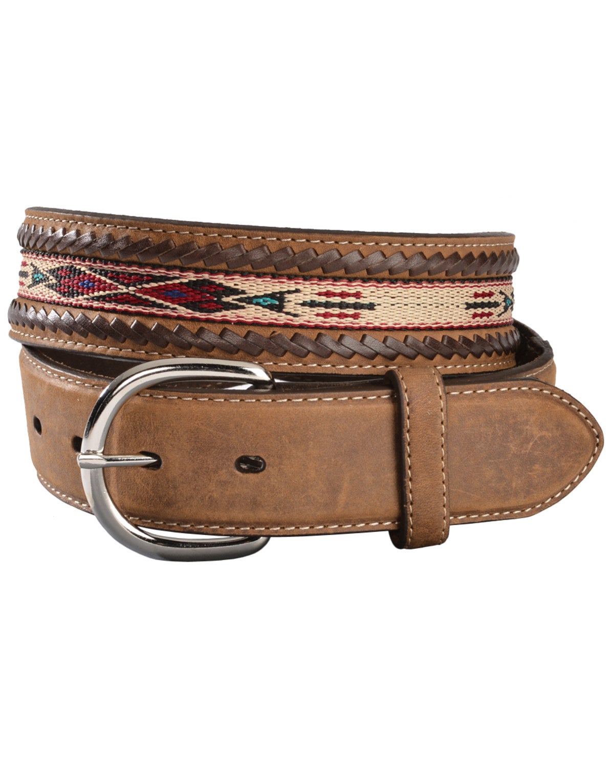 Silver Creek Men's Woven Leather Lace Belt Sheplers