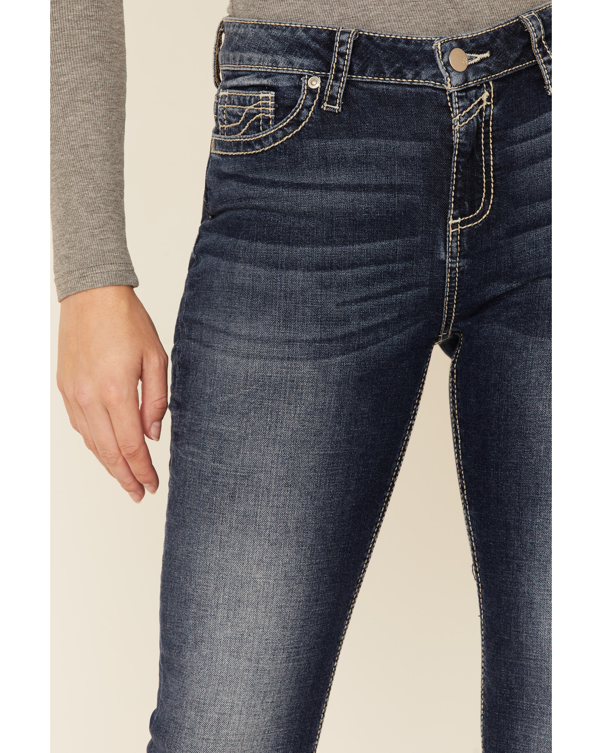 Sailey Women's Thick Stitch Bootcut Jeans | Sheplers