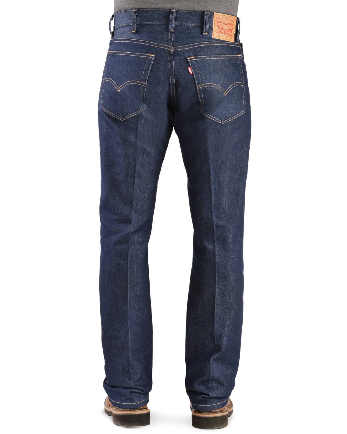 517 levis boot cut jeans