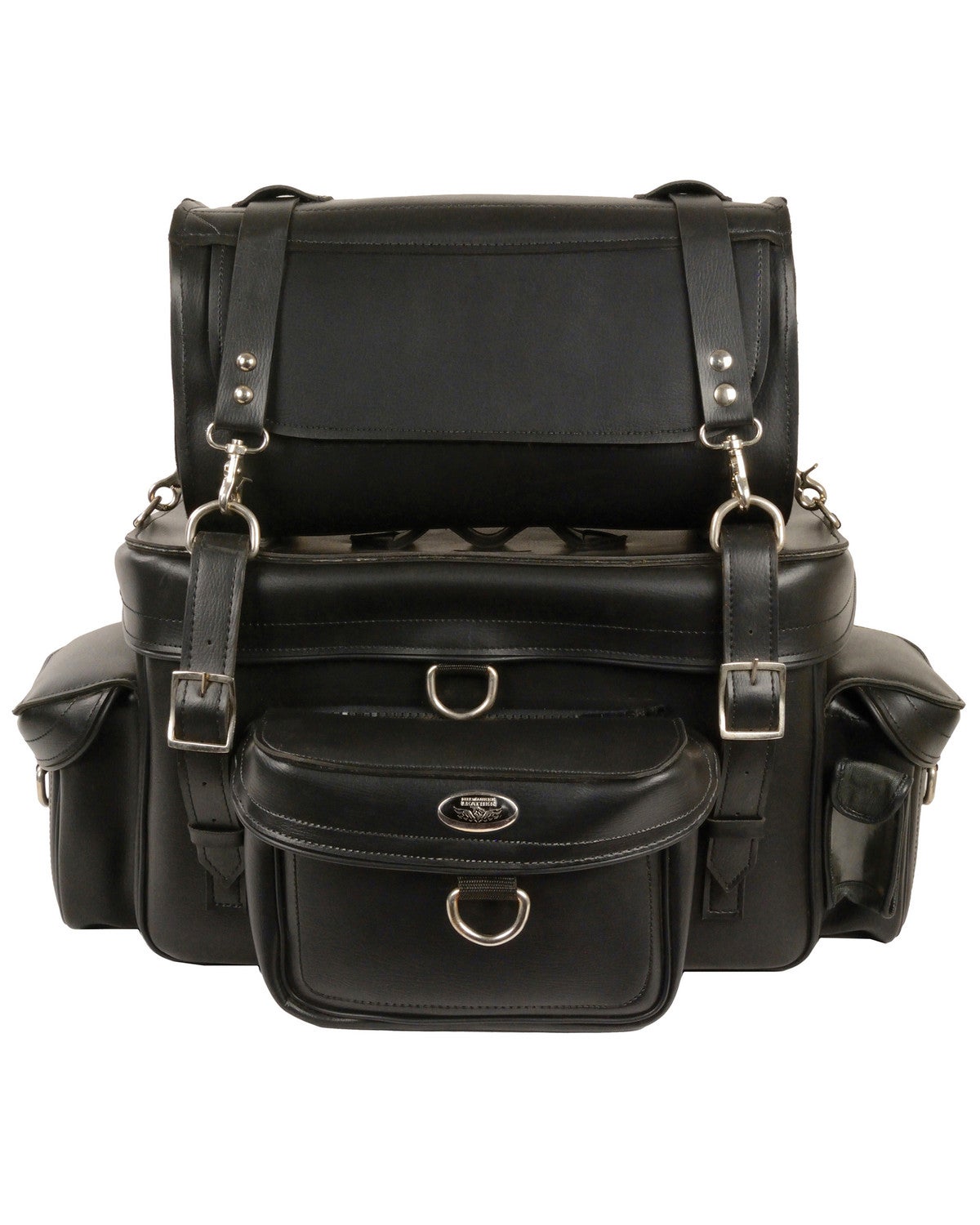 Milwaukee Leather Two Piece Touring Sissy Bar Bag Sheplers