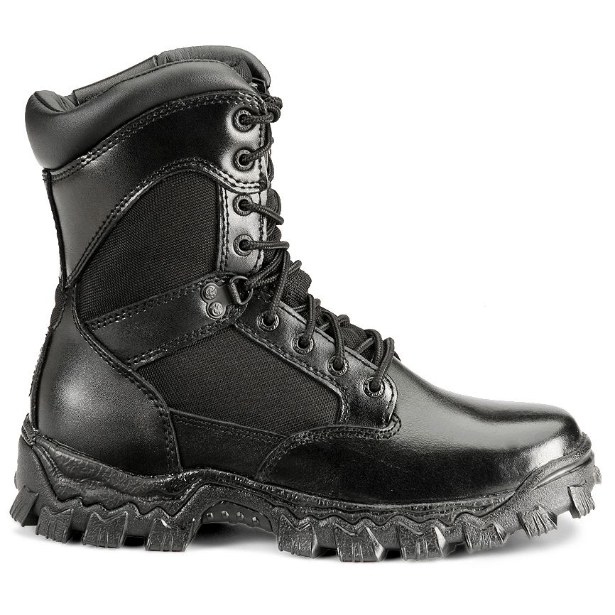 rocky alpha force 8 inch zipper boot