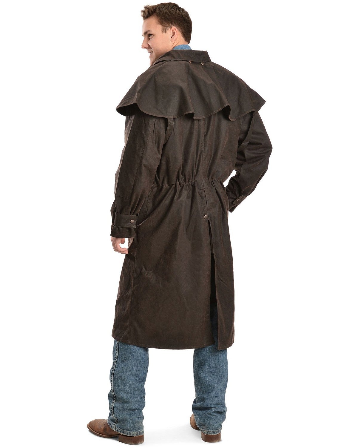Outback Trading Co. Long Oilskin Duster Sheplers