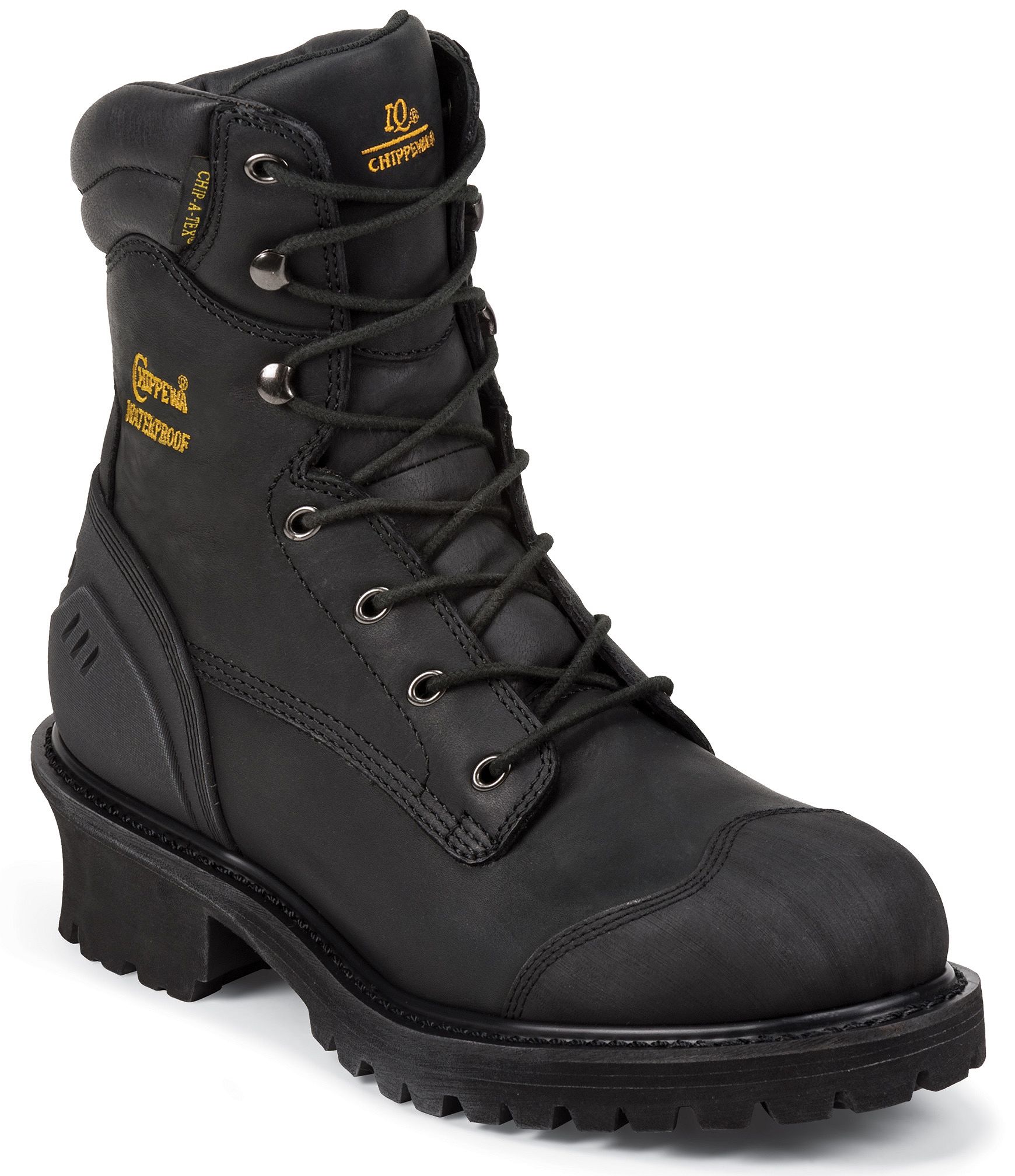 lace up composite toe work boots
