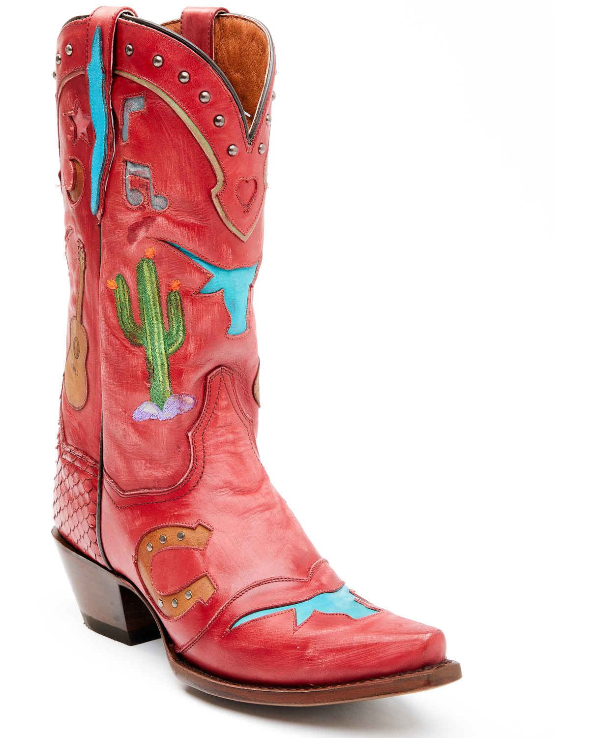 Dan post red cowboy boots