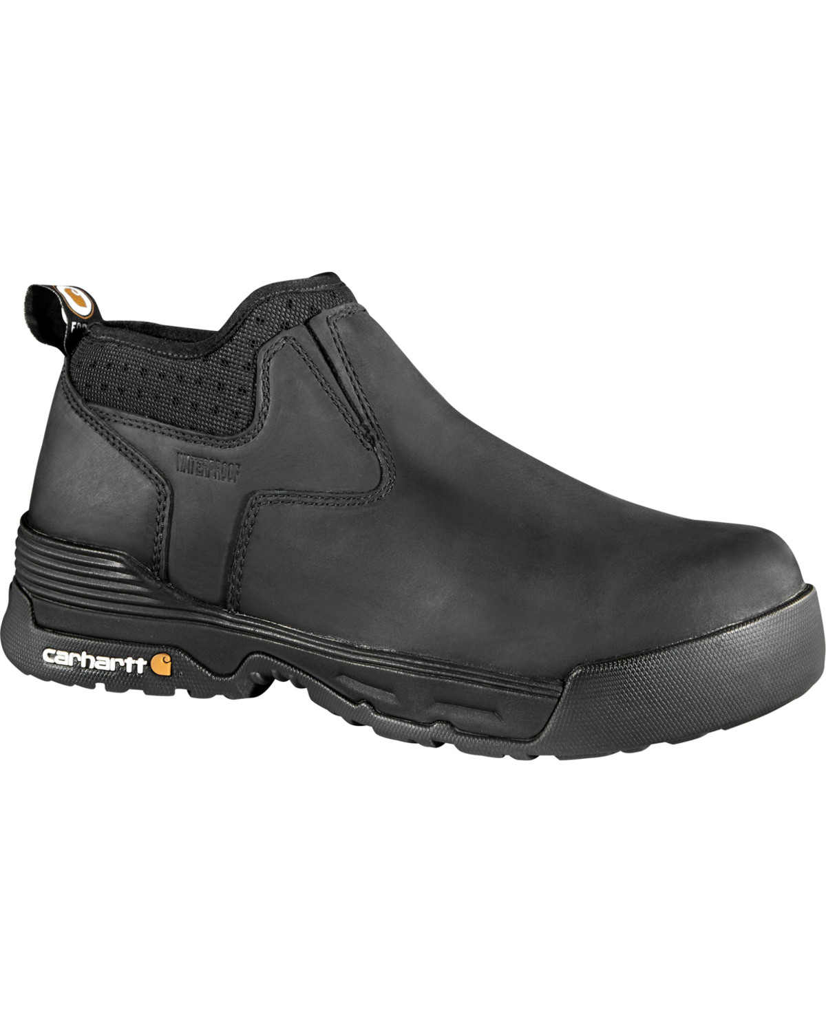 Black Waterproof Work Shoes 