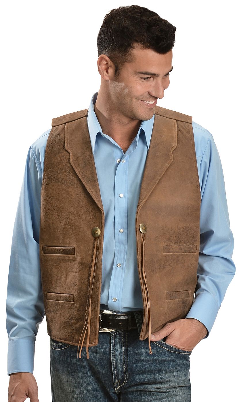 Sheplers leather vests clearance