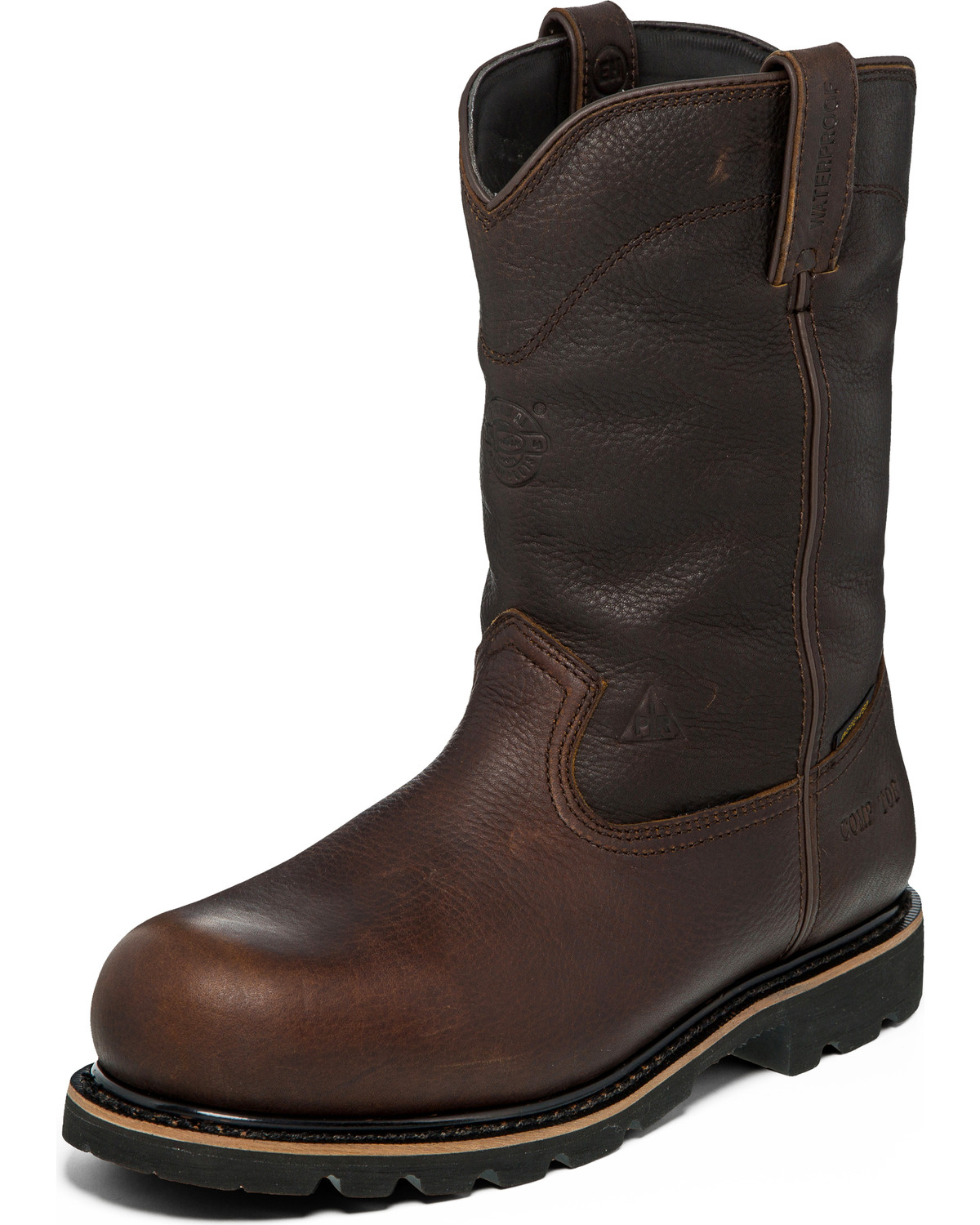 justin boots composite toe waterproof